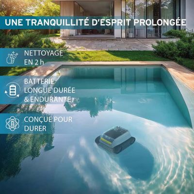 Robot nettoyeur piscine batterie lithium-ion OF4220iQ - ZODIAC