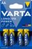 Piles alcalines LR06 (AA) Longlife power par 4 - VARTA