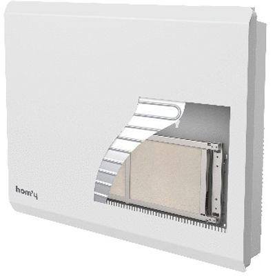 Radiateur à inertie sèche Yuli 2000 W HOM'Y