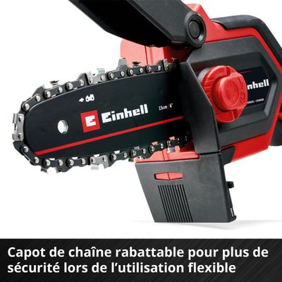 Elagueuse sans fil GE-PS 18/15 avec sac EINHELL