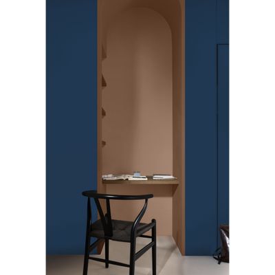 Peinture crème de couleur Marine satin 0,5L - DULUX VALENTINE