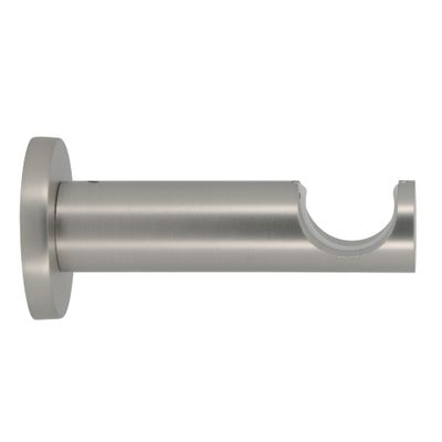 Support ouvert en métal diam de 20 à 28 mm Finition Chromé mat - MOBOIS