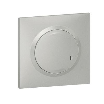 Commande connectée sans fil + plaque Aluminium - Dooxie with Netatmo LEGRAND