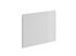 Porte avec poignée intégrée pour meuble hotte de cuisine Glossy blanc brillant 42 x 60 cm OFITRES