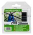 Agrafe pour grillage anthracite 20 mm