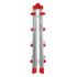 Echelle multifonction télescopique 4 x 4 échelons 3,80 / 4,70 m ProfiStep Multi aluminium - HAILO