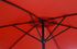 Parasol droit inclinable diamètre  2.70 m terracotta