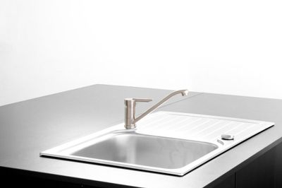 Robinet de cuisine Inox Tango Plus NF - ESSEBAGNO