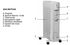 Radiateur bain d'huile électrique mobile 2500W blanc - YPSOS