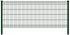 Panneau de grillage rigide Hybrid L.2,50 x H.1,52 m vert FERRO BULLONI