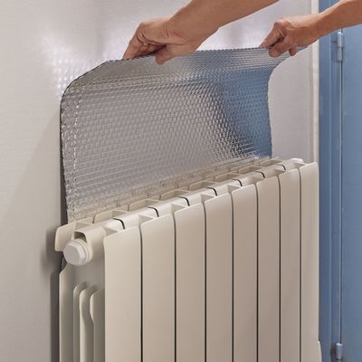 Isolant radiateur et porte de garage MOTTEZ