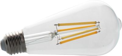 Ampoule LED EDISON filament clairs 6W 900 lumens dimmable blanc chaud - ARLUX