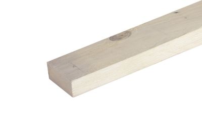 Liteaux sapin brut non traité - Ép.25 x l.38 mm - L.2.00 m - lot de 6 - MS BOIS
