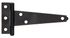 Penture anglaise 105 mm noir ALBERTS
