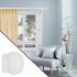 Embout déco boule en bois à emboîter diam 28mm Finition Blanc laqué