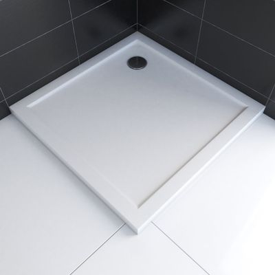 Receveur de douche 90x90cm acrylique blanc Pure 2 - AURLANE