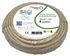 Câble téléphone et ADSL PTT298 4 paires 10 m ivoire - NEXANS