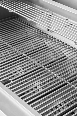 Cuisine d'extérieure ATHENES inox avec évier, réfrigérateur, plan de travail et barbecue - BRASERO