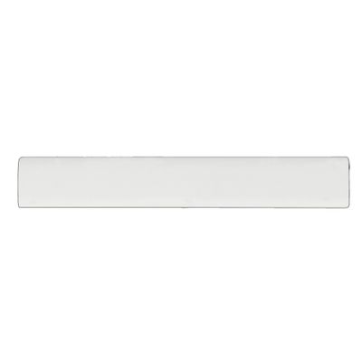 Barre de penderie ovale 1 m diam. 30 x 15 mm Finition blanc - MOBOIS