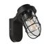 Applique extérieur E27 Lacanau noir IP44 40W - COREP