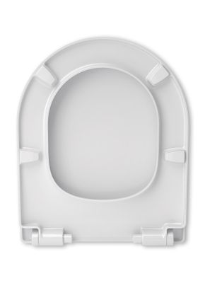 Abattant WC déclipsable frein de chute thermodur blanc Provence Premium - SIAMP