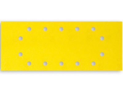 Patins rectangulaires 115 x 280 mm pour ponceuse vibrante - grain 40 par 12