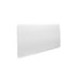 Radiateur à inertie sèche BASTILLE 1500W blanc horizontal - AIRELEC