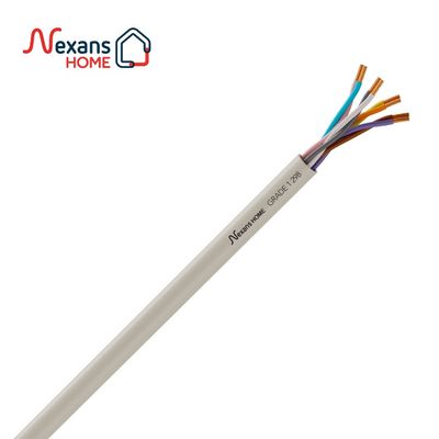 Câble téléphone et ADSL PTT298 4 paires 50 m ivoire - NEXANS