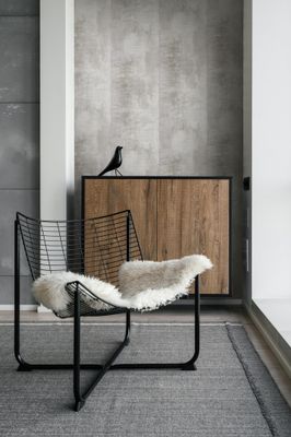 Lambris PVC Evolution 3000 béton clair - 8 x 375 x 2600 mm - GROSFILLEX