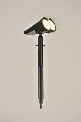 Spot à piquer solaire LED Wally noir IP65 80 lumens  blanc neutre - COREP