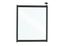 Portillon de piscine en aluminium gris et verre 1,10 m - HOMALU