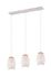 Suspension E27 Bidar blanc 3x28W - REALITY