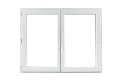 Fenêtre PVC 2 vantaux hauteur 125 x largeur 140 cm