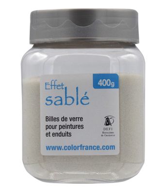 Billes de verre effet sablé 385 ml - COLOR France