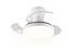 Ventilateur de plafond à pales rétractables LED + télécommande Blanc Ø71cm - Tampere REALITY
