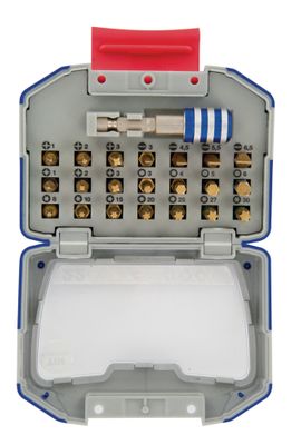 Coffret de 22 embouts torsion TIN