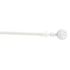 Kit tringle à rideaux extensible en métal de 1.60 à 3 m diam 16 à 19 mm Finition Blanc- MOBOIS