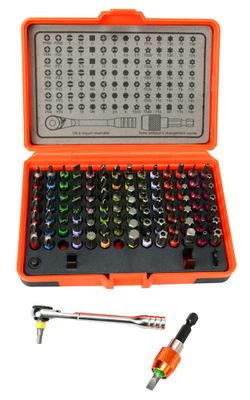Coffret de vissage de 98 embouts FISCHER DAREX