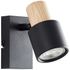 Spot mural GU10 10W noir - Pini BRILLIANT