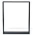 Pied xxl cadre 80 x 580 x 710 mm métal noir REI