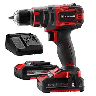 Perceuse à percussion sans fil 18 V POWER X CHANGE TE-CD 18/50 Li-i (Brushless, 2 batteries) - EINHELL