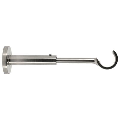Support ouvert extensible en métal de 180  à 250 mm diam 28 mm Finition Chromé - MOBOIS