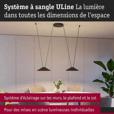 Transformateur alimentation LED 230V vers 48V DC 60W pour système ULine - PAULMANN