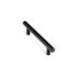Poignée de meuble cylindrique inox noir mat entraxe 96 mm par 4 REI