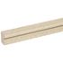 Profil de finition MDF Decowall chêne clair sur fond noir - 12 x 20 x 2600 mm - AJ TIMBER