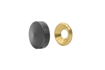 Cache vis laiton noir par 4 CIME