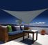 Voile ombrage triangulaire 5 x 5 x 5 m ardoise JARDILINE