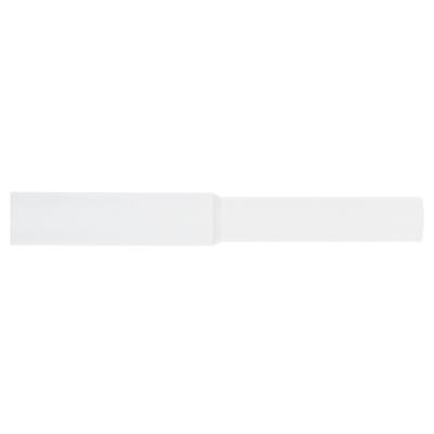 Tringle à rideaux en métal extensible de 2.40 m à 4 m diam 28 mm Finition Blanc mat - MOBOIS