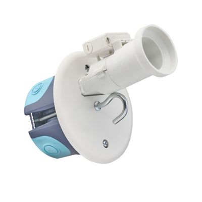Boîtier DCL plafond BBC avec douille B22 et fiche - StopAir DEBFLEX
