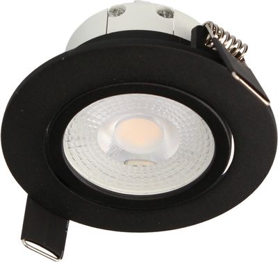 Spots LED encastrables orientables module remplaçable lumière blanc neutre Noir par 3 - Ruby ARLUX